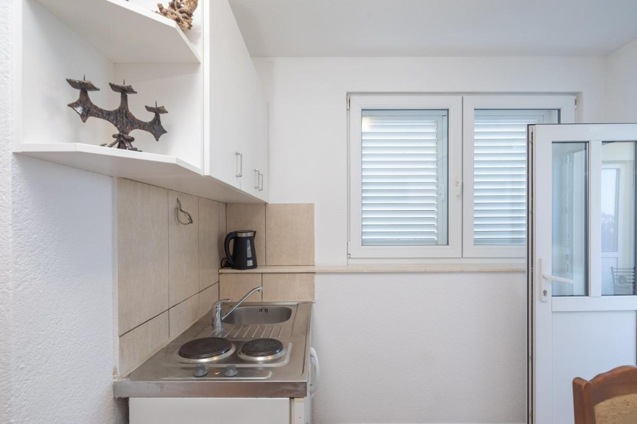 Beach Apartments "Bili Cvitak" Duće Kültér fotó