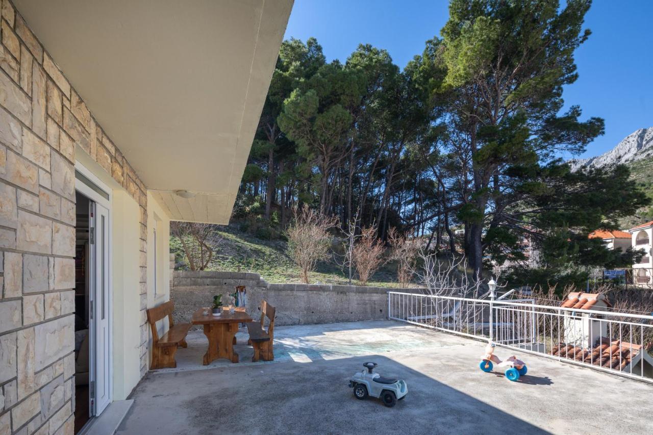 Beach Apartments "Bili Cvitak" Duće Kültér fotó