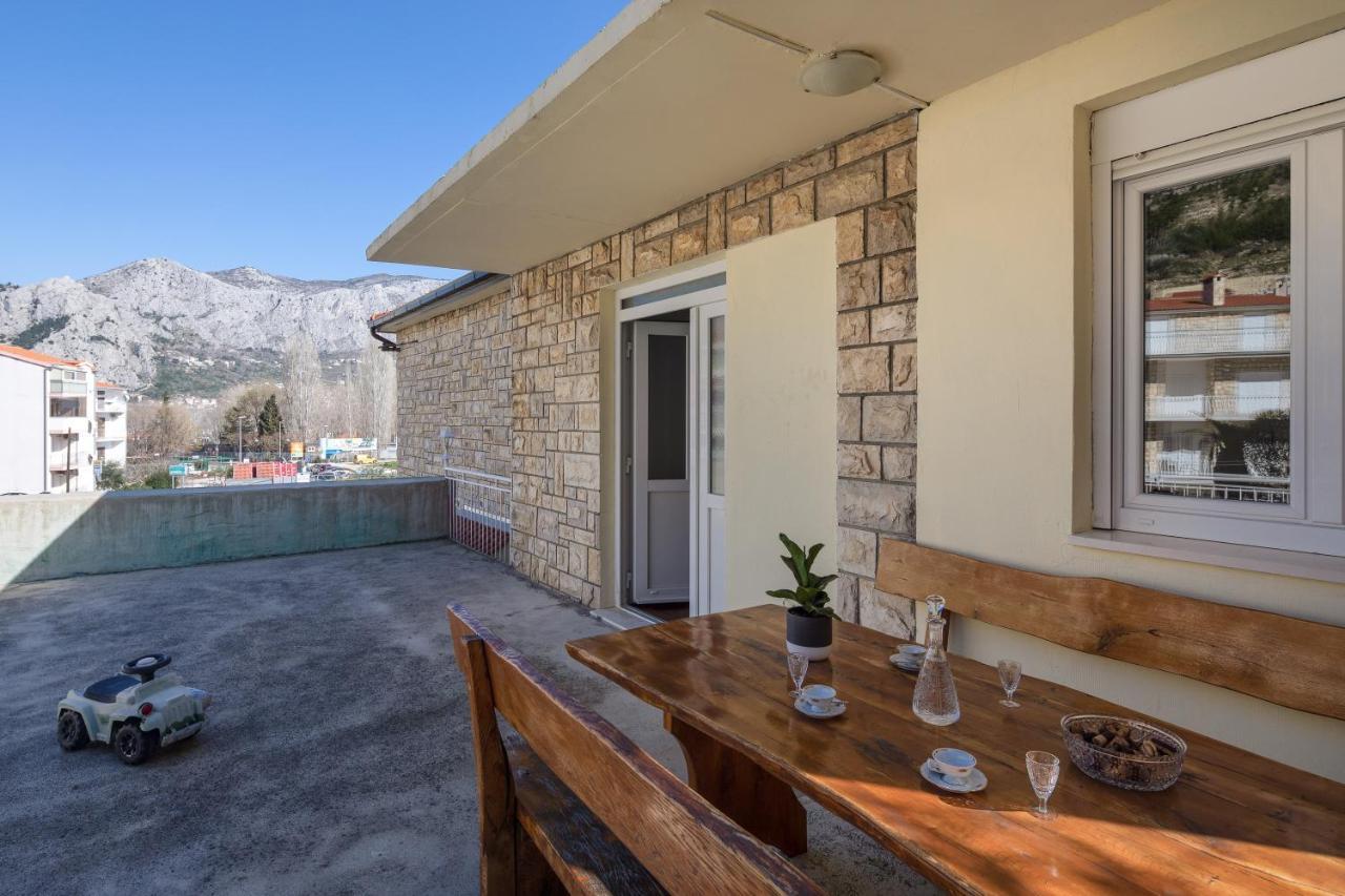 Beach Apartments "Bili Cvitak" Duće Kültér fotó